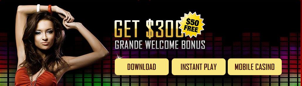 Grande Vegas Casino - US Players Accepted! 1